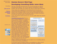 Tablet Screenshot of damiankenny.co.uk